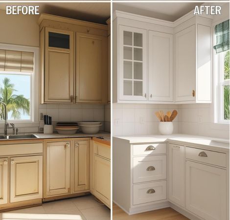 Kitchen Cabinet Hardware Upgrades